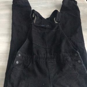 Old Navy black Jean Overalls